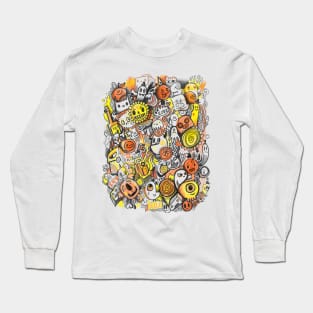 Pencil People Long Sleeve T-Shirt